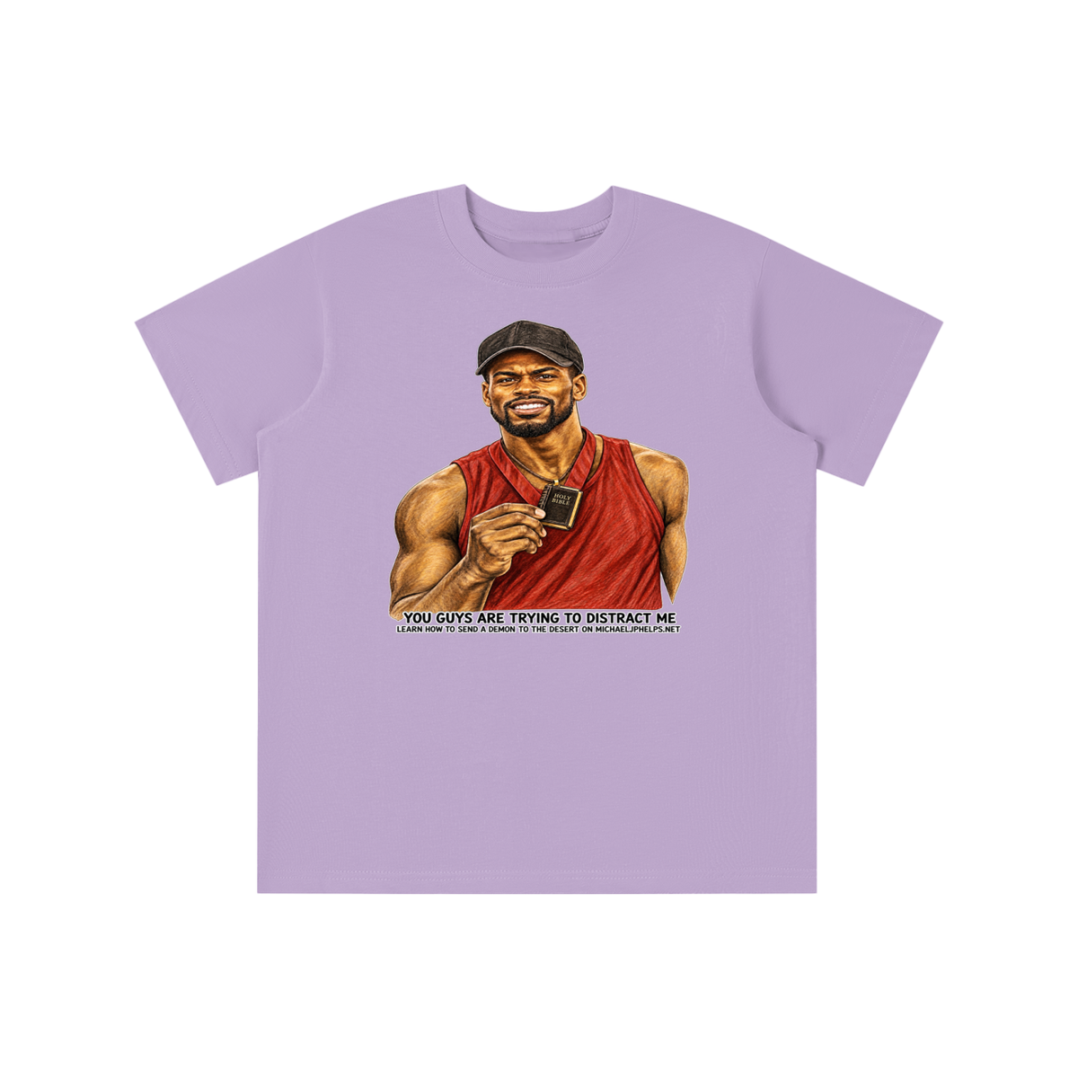 YOU GUYS ARE TRYING TO DISTRACT ME LEARN HOW TO SEND A DEMON TO THE DESERT ON MICHAELJPHELPS.NET youth T-shirt