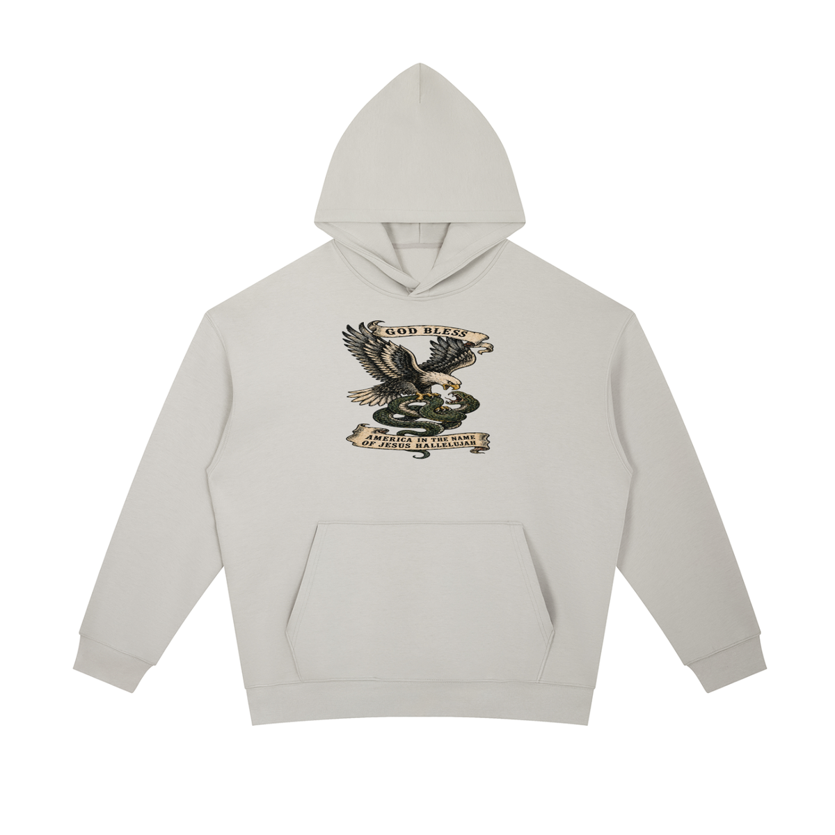 GOD BLESS AMERICA IN NAME OF JESUS HALLELUJAH Hoodie