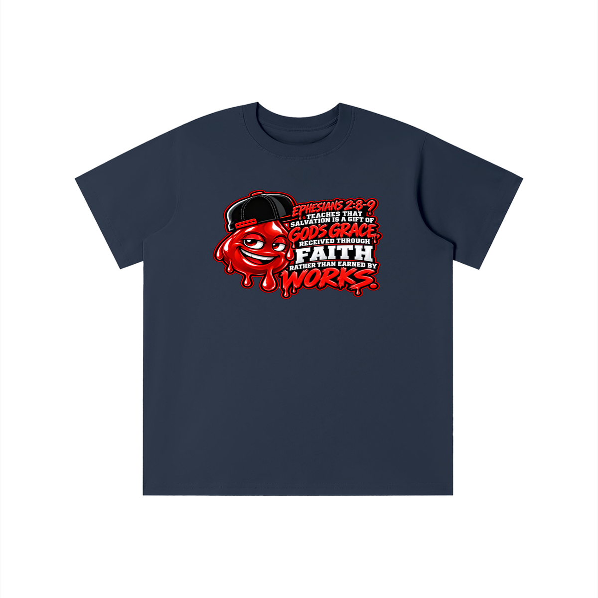 Ephesians 2:8-9 inspired youth T-shirt
