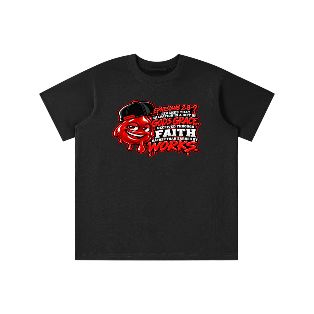 Ephesians 2:8-9 inspired youth T-shirt