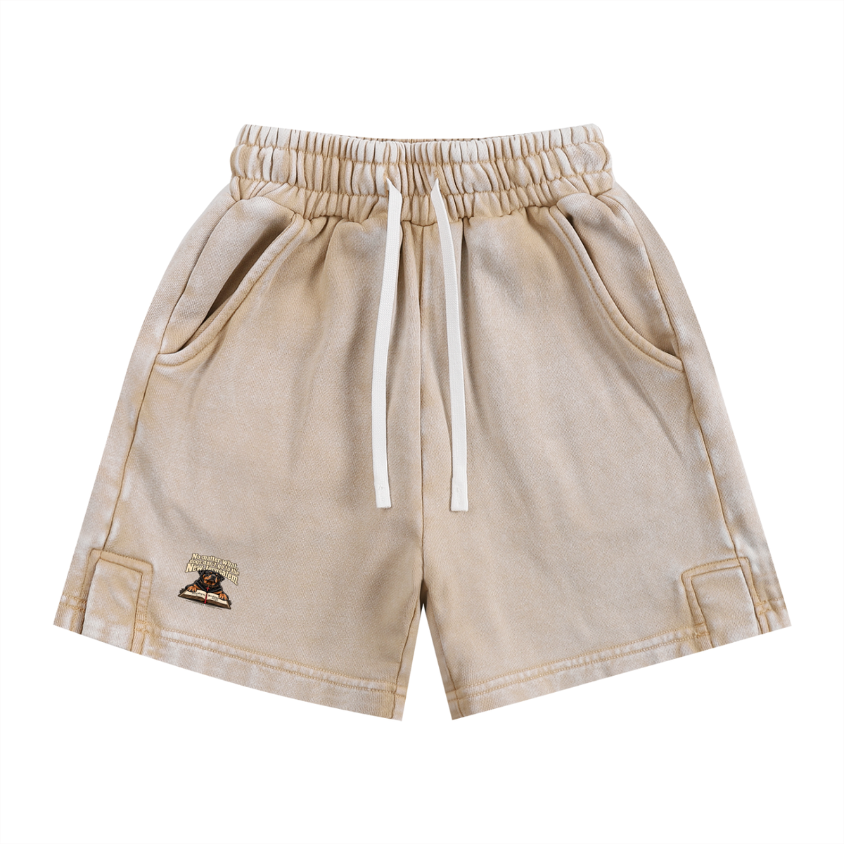 No matter what, dogs don't go to the New Jerusalem according to Revelation 22:15 Kids' Shorts