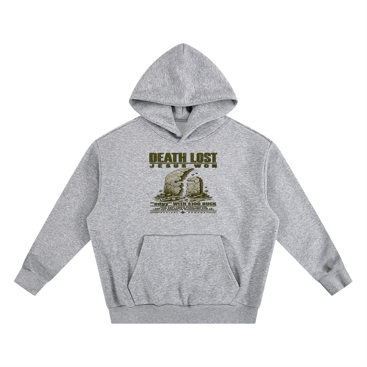 DEATH LOST JESUS WON "edgy" WITH $100 BUCK YOUR SOUL COULD BURN FOREVER AND YOU ARE CABLE OF LEARNING HOW TO CAST OUT DEMONS ON MICHAELJPHELPS.NET Hoodie