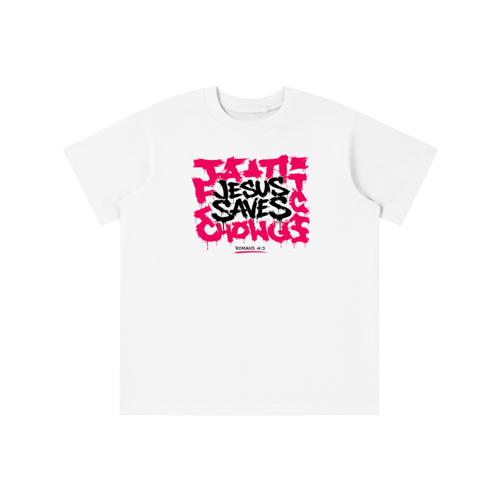 Jesus saves youth T-shirt