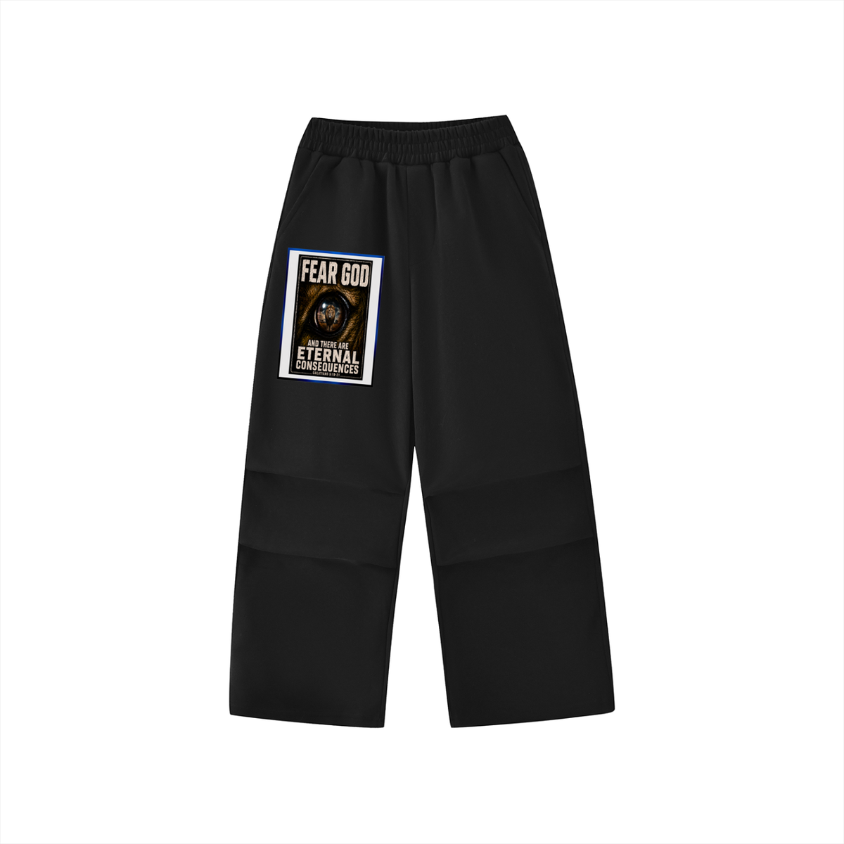 Fear God and there are Eternal Consequences youth Sweatpants