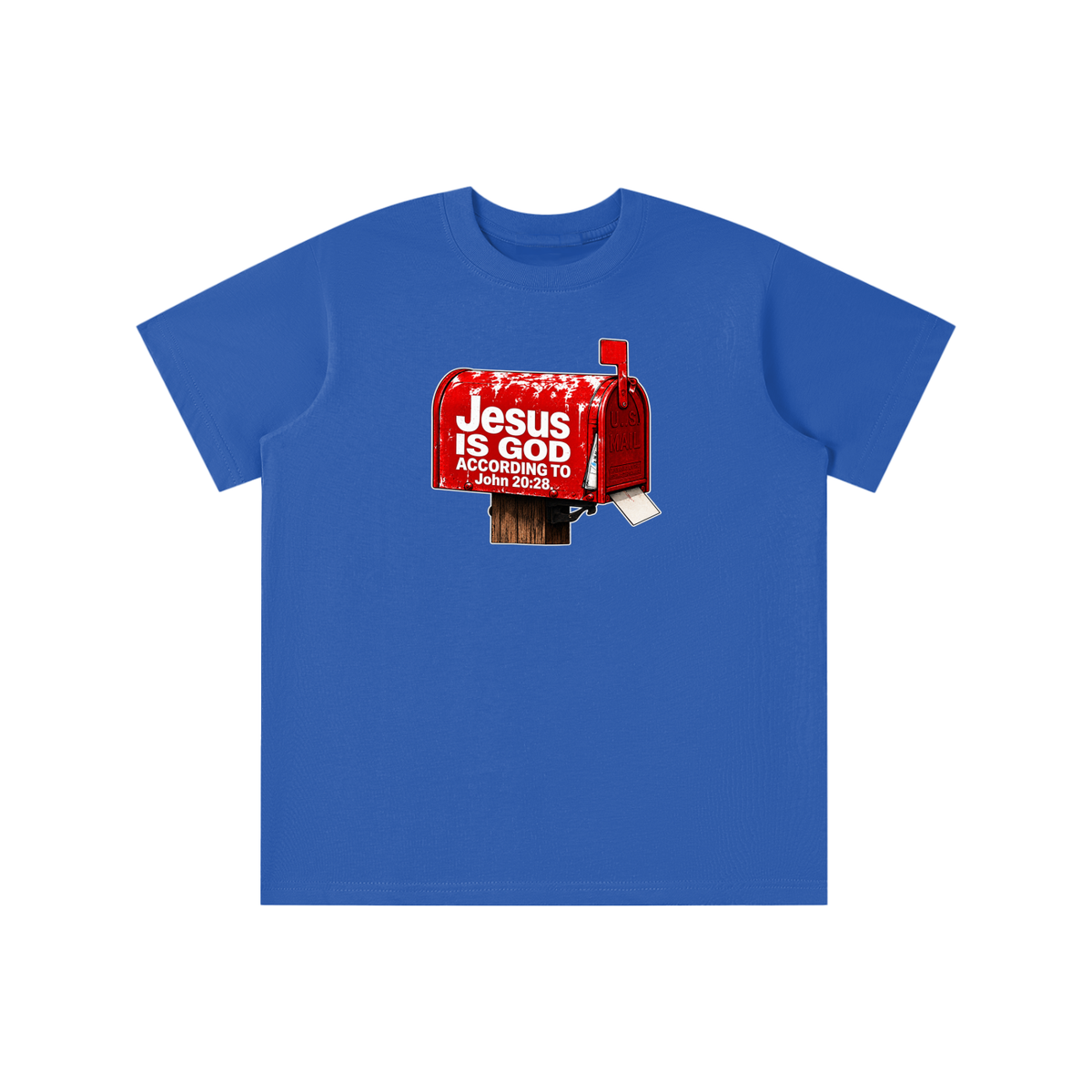 JESUS IS GOD ACCORDING TO JOHN 20:28 youth T-shirt