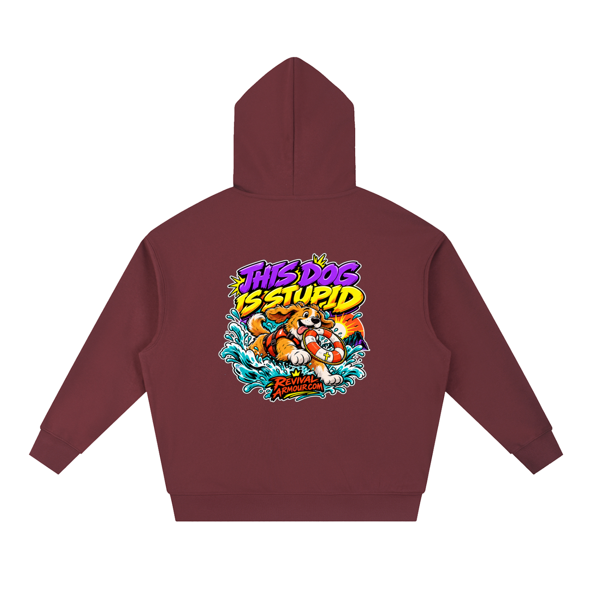 THIS DOG IS STUPID REVIVALARMOUR.COM Hoodie
