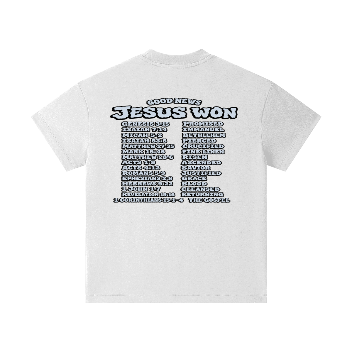 GOOD NEWS JESUS WON Kids T-Shirt