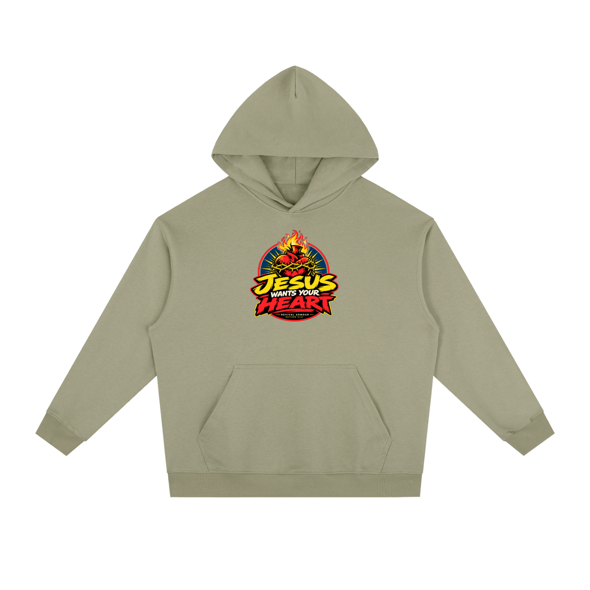 JESUS WANTS YOUR HEART - REVIVAL ARMOUR - Hoodie