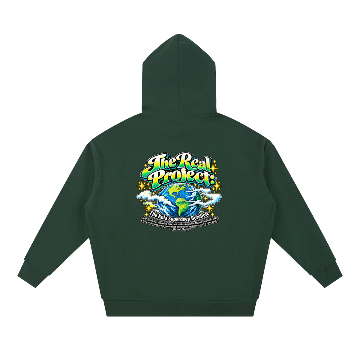 REDEEMED BY THE OF JESUS ACCORDING TO EPHESIANS 1:7 THE REAL PROJECT: THE KOLA SUPERDEEP BOREHOLE Hoodie