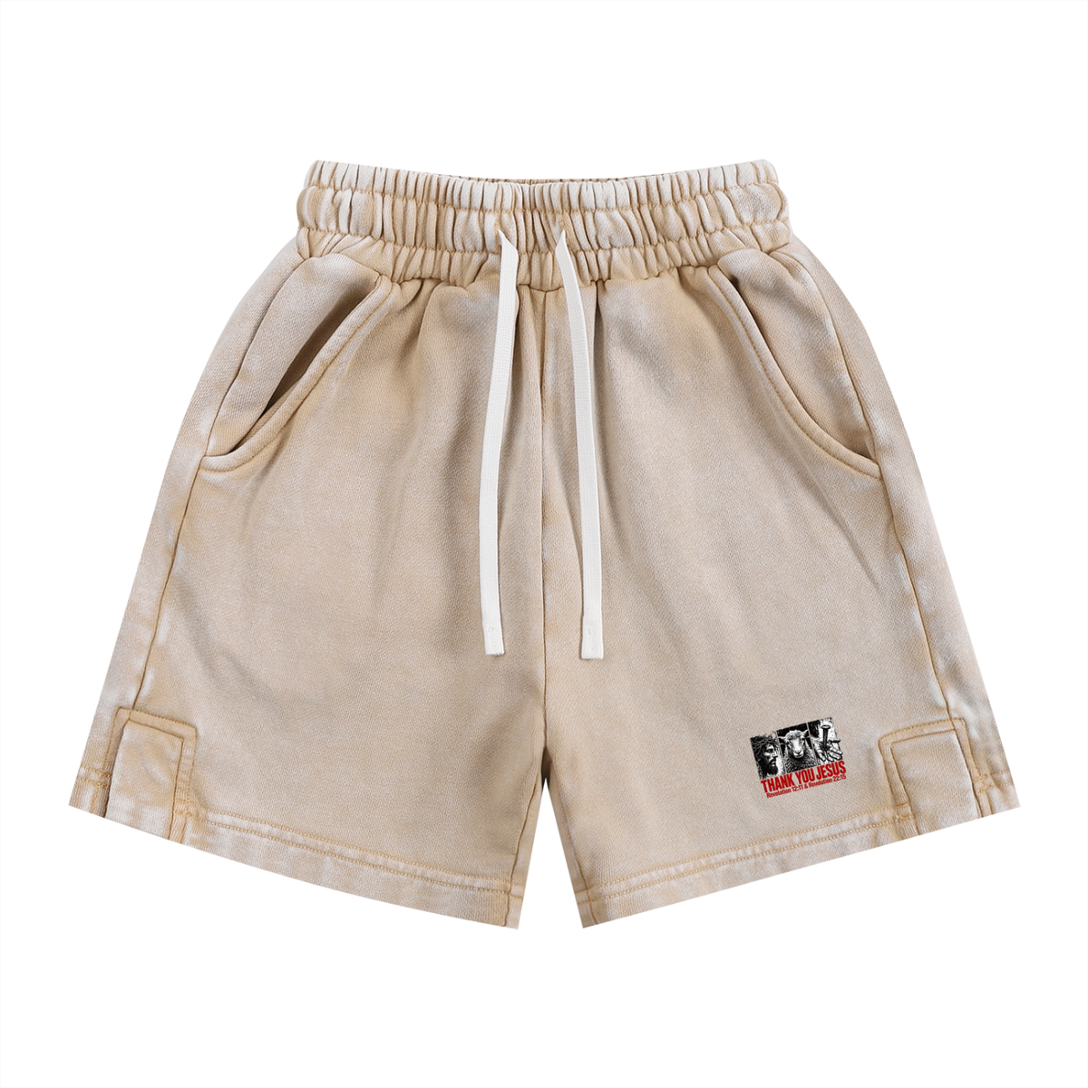Jesus is Lord Jesus is Lord Romans 10:9 Kids' Shorts