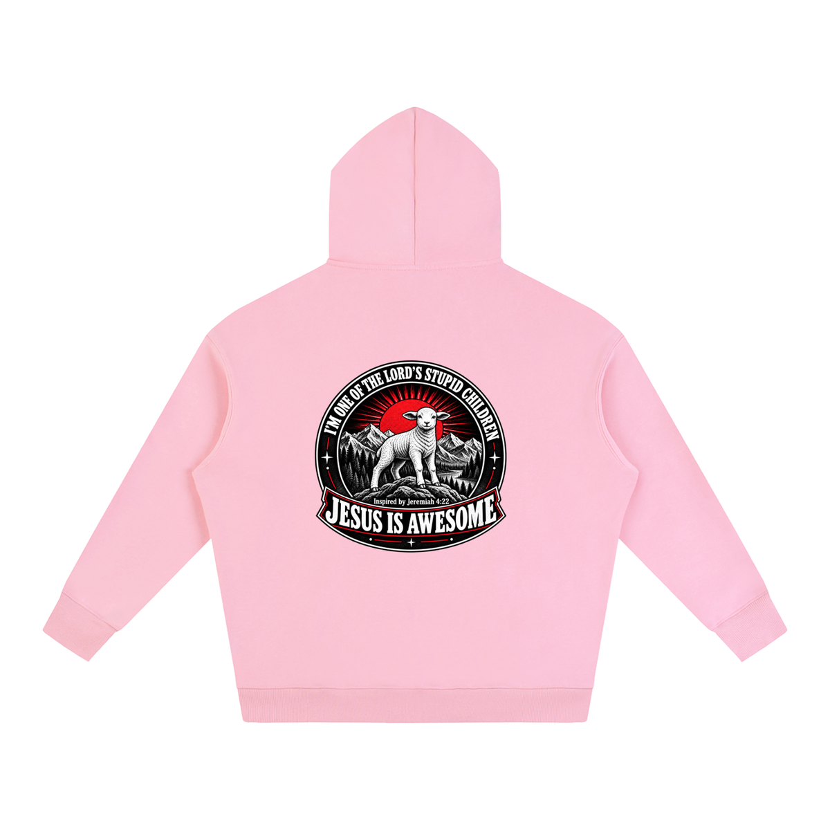 I'M ONE OF THE LORD'S STUPID CHILDREN INSPIRED BY Jeremiah 4:22 JESUS IS AWESOME Hoodie