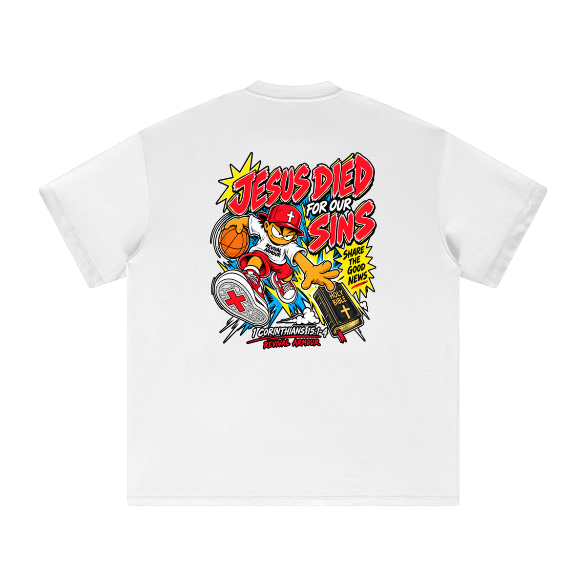 REVIVAL EST. 2026 ARMOUR JESUS DIED FOR OUR SINS T-Shirt