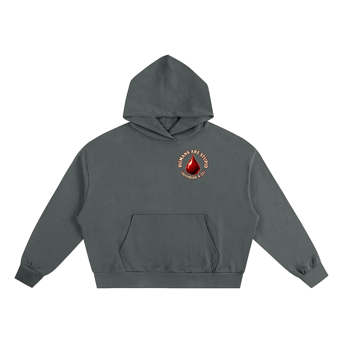 HUMANS ARE STUPID (Jeremiah 4:22) OUR WEAPONS ARE NOT CARNAL but mighty through God for the pulling down of strongholds SATAN IS MOST LIKELY A DISEMBODIED SPIRIT Hoodie
