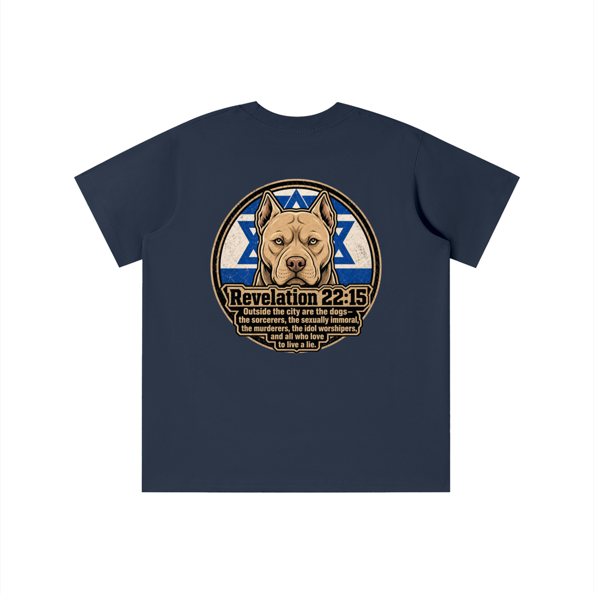 Revelation 22:15 NLT Youth T-shirt