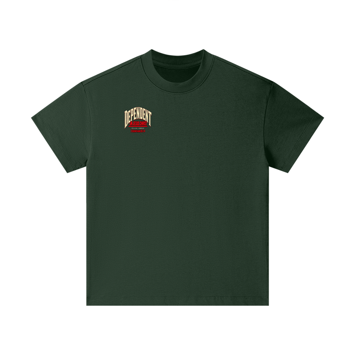 DEPENDANT ON JESUS CHRIST Kids T-Shirt