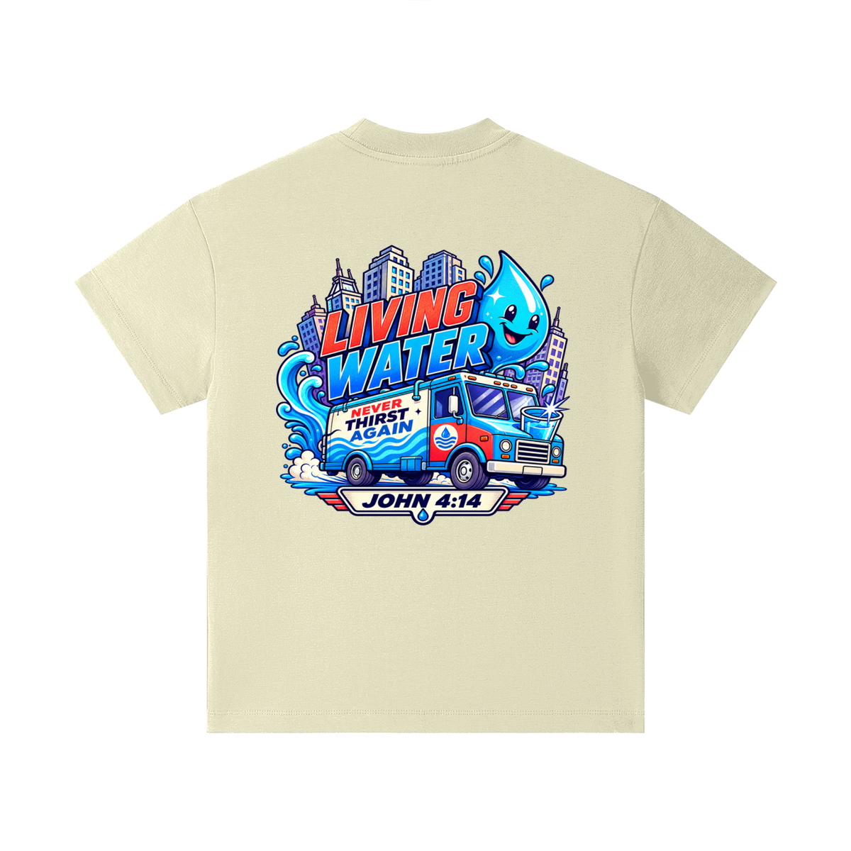 Living Water Never Thirst again Kids T-Shirt