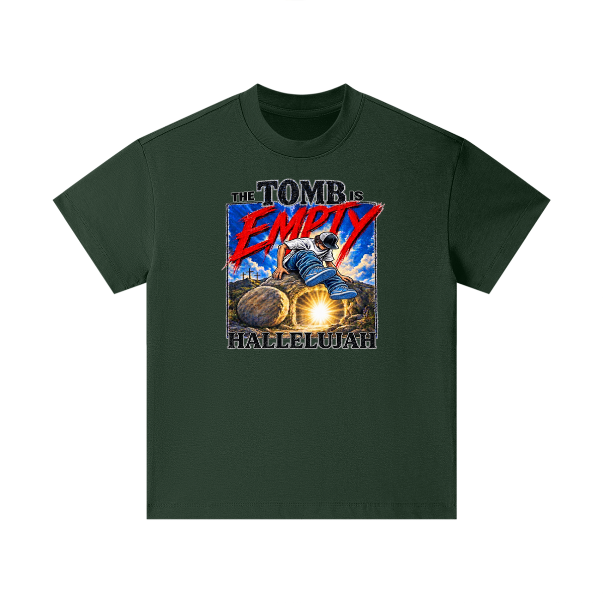 THE TOMB IS EMPTY HALLELUJAH Kids T-Shirt