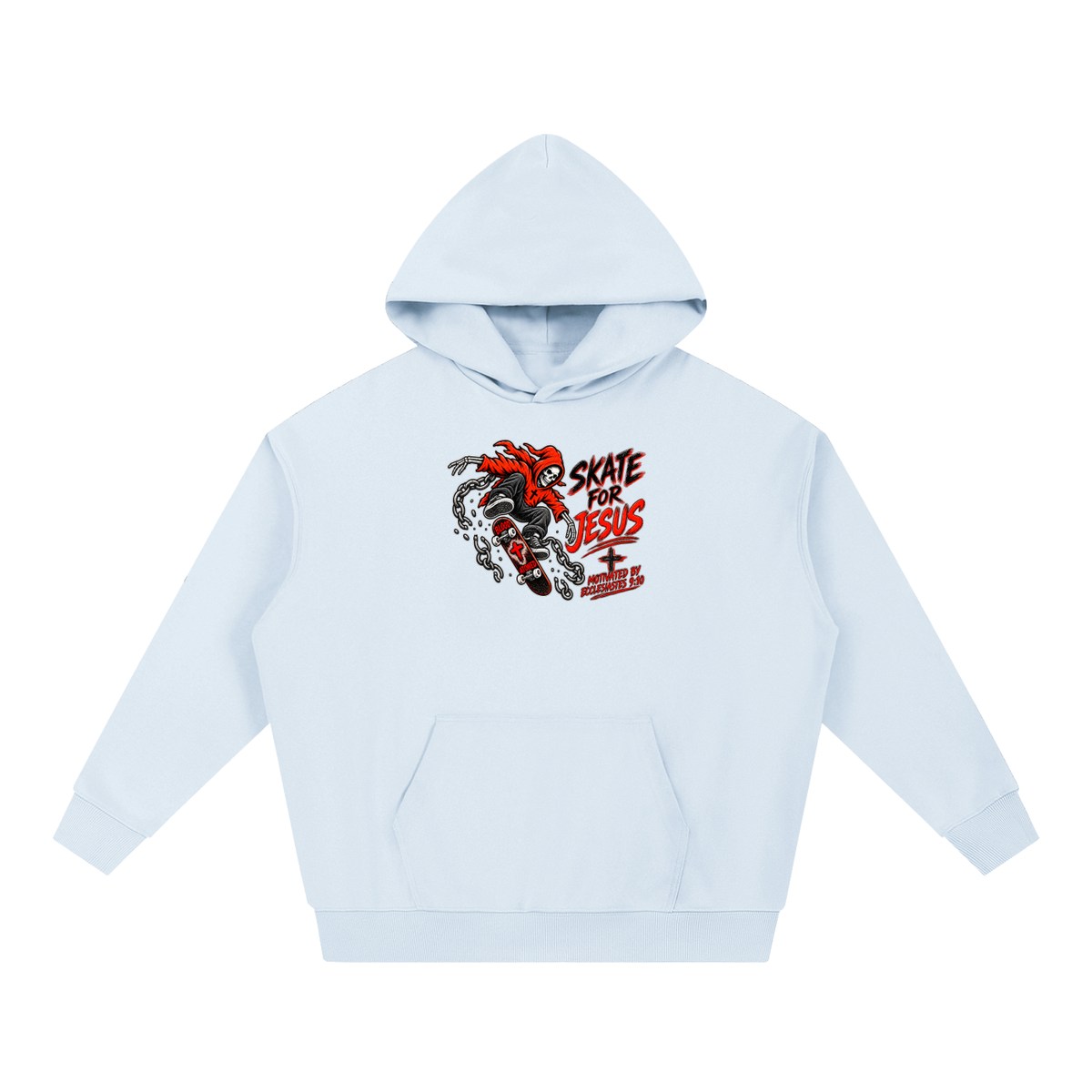 SKATE FOR JESUS MOTIVATED BY ECCLESIASTES 9:10 Hoodie