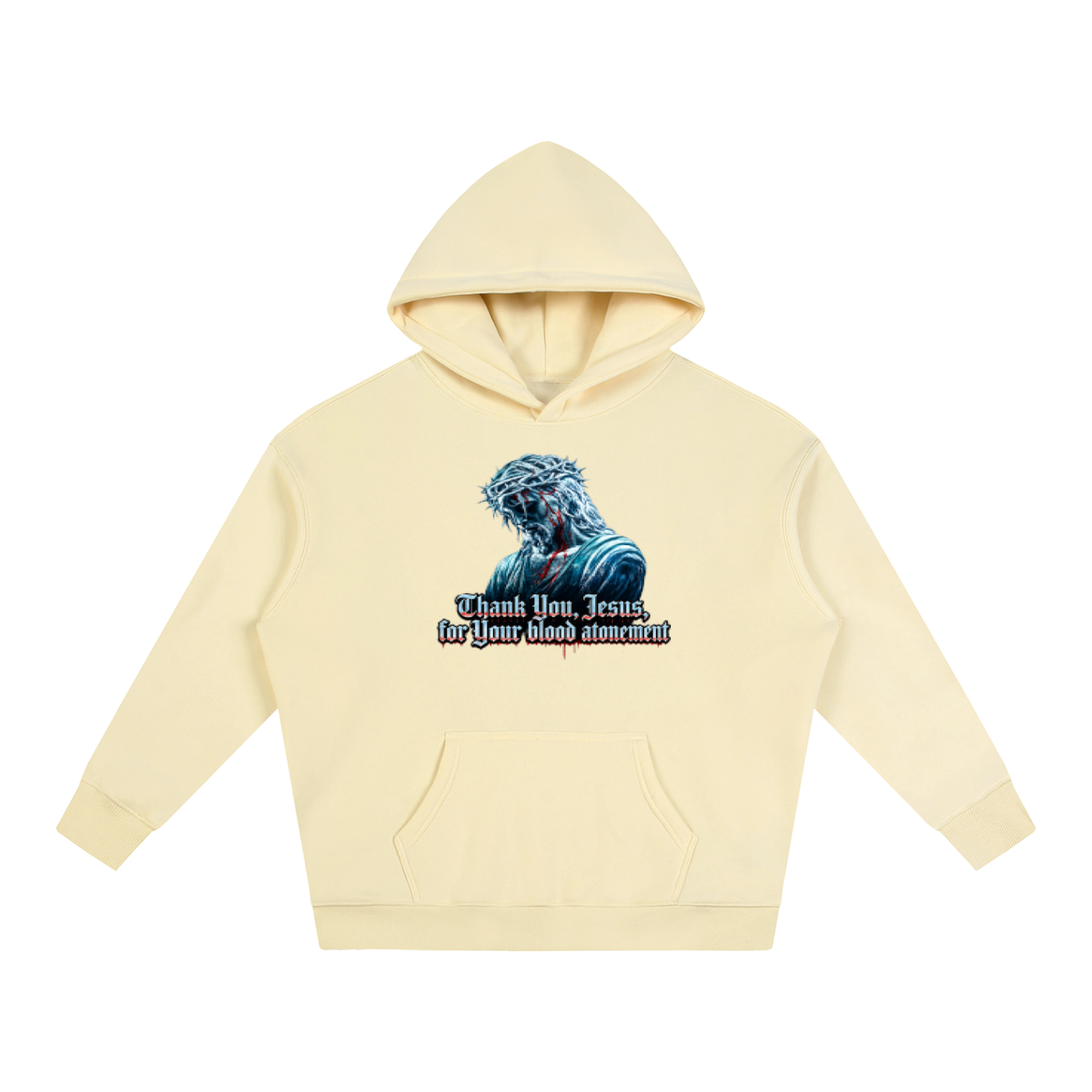 Thank you Jesus for your blood atonement Hoodie