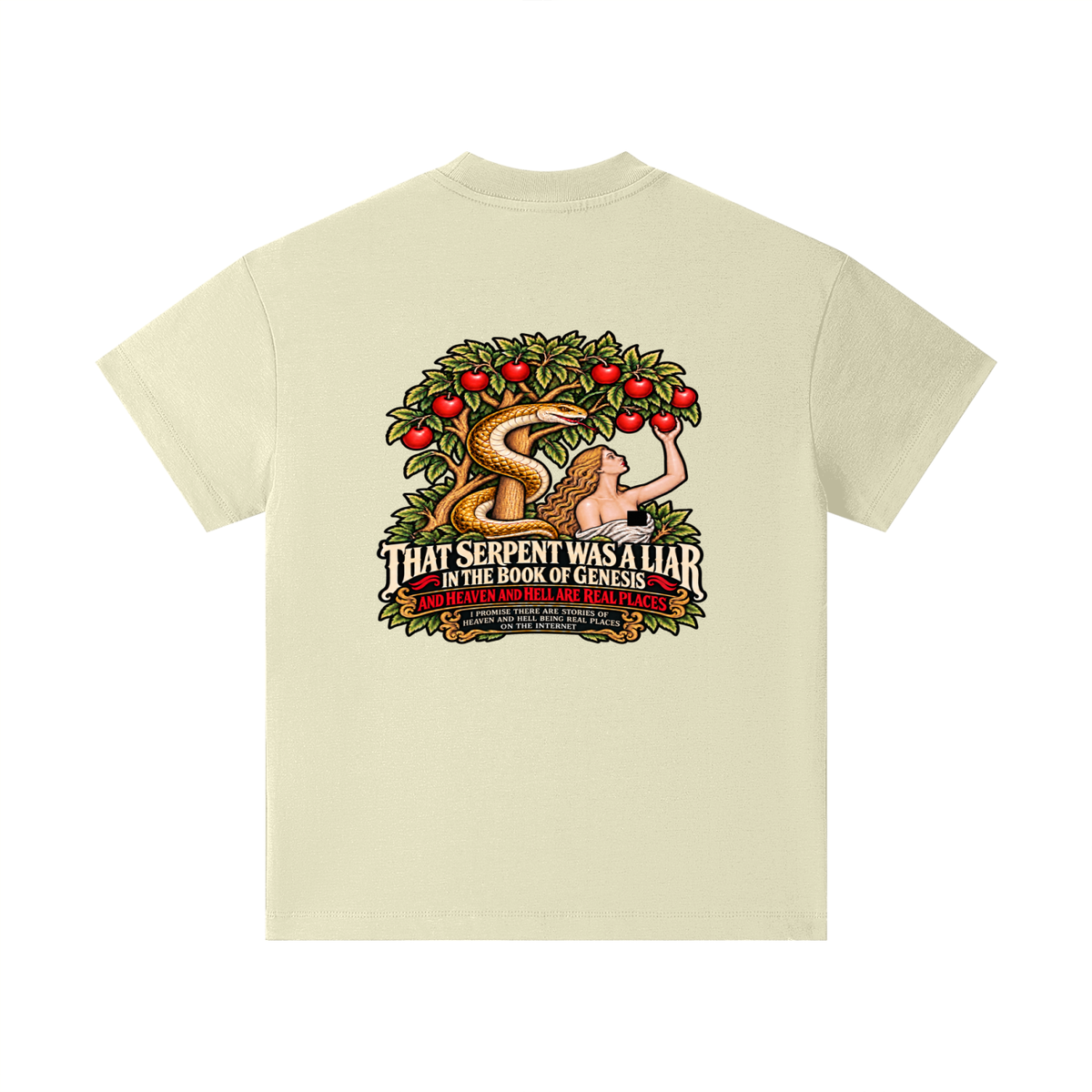 REVIVAL ARMOUR THAT SERENT WAS A LIAR IN THE BOOK OF GENESIS AND HEAVEN AND HELL ARE REAL PLACES I PROMISE THESE ARE STORIES OF HEAVEN AND HELL BEING REAL PLACES ON THE INTERNET Kids T-Shirt
