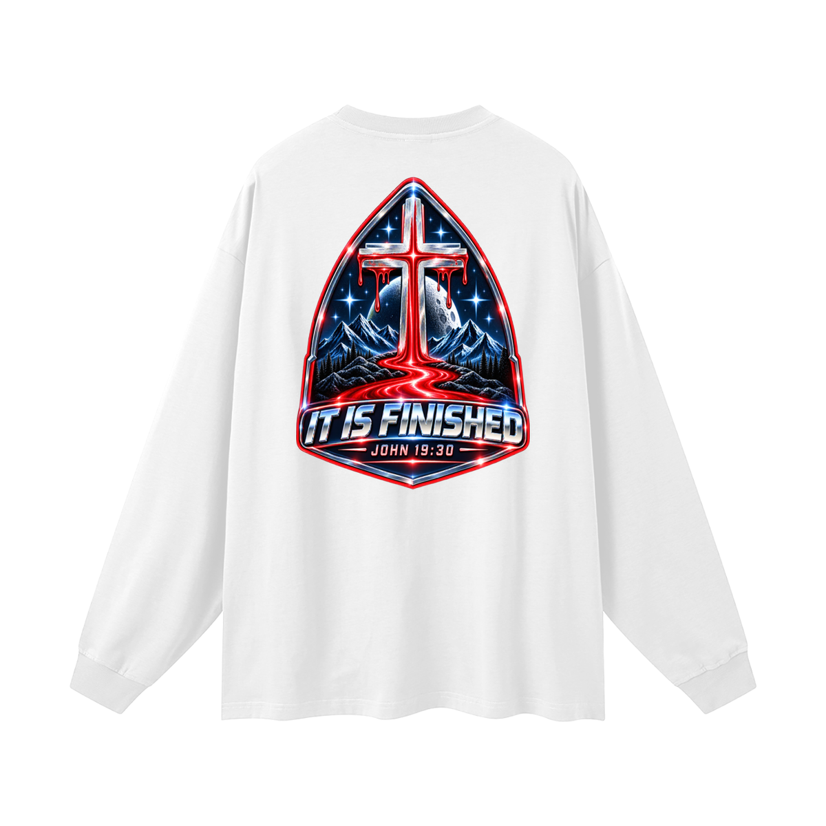 REDEMPTION THROUGH THE BLOOD OF JESUS Long Sleeve T-Shirt