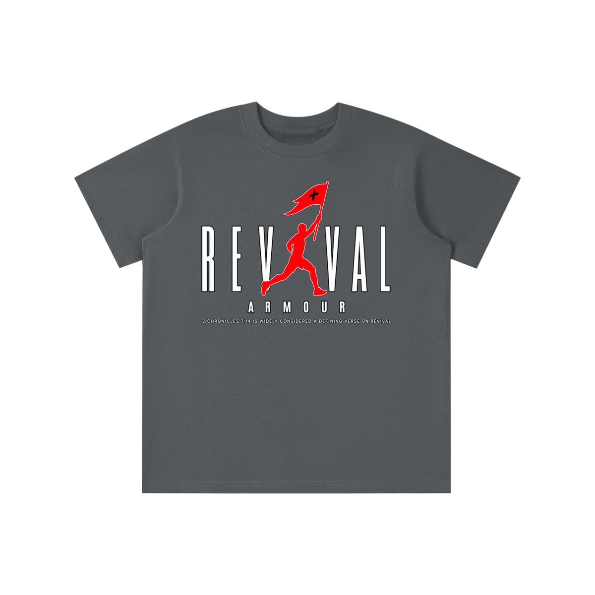 REVIVAL AR+OUR 2 CHRONICLES 7:14 IS WIDELY CONSIDERED A DEFINING VERSE ON REVIVAL youth T-shirt