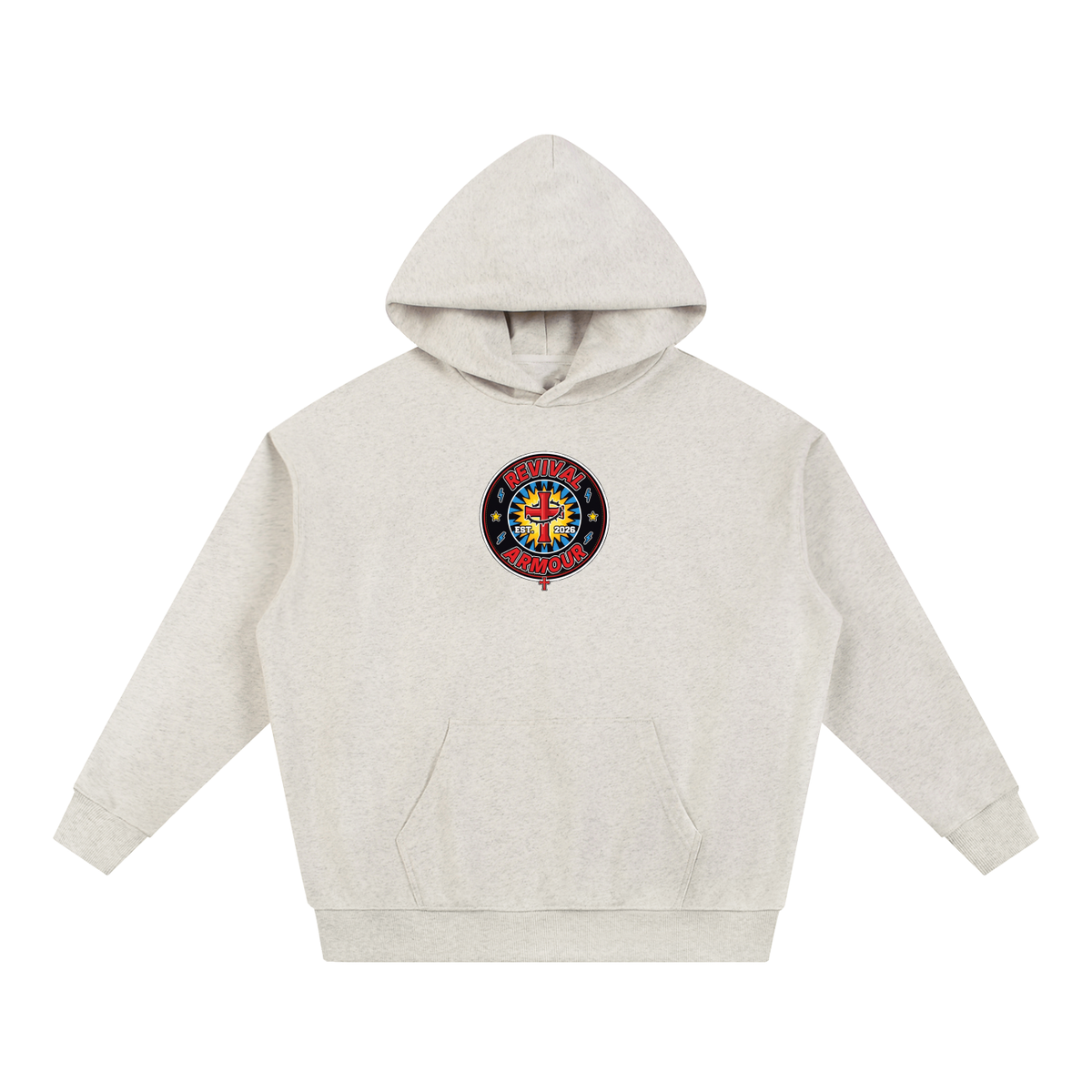 REVIVAL EST. 2026 ARMOUR JESUS DIED FOR OUR SINS Hoodie
