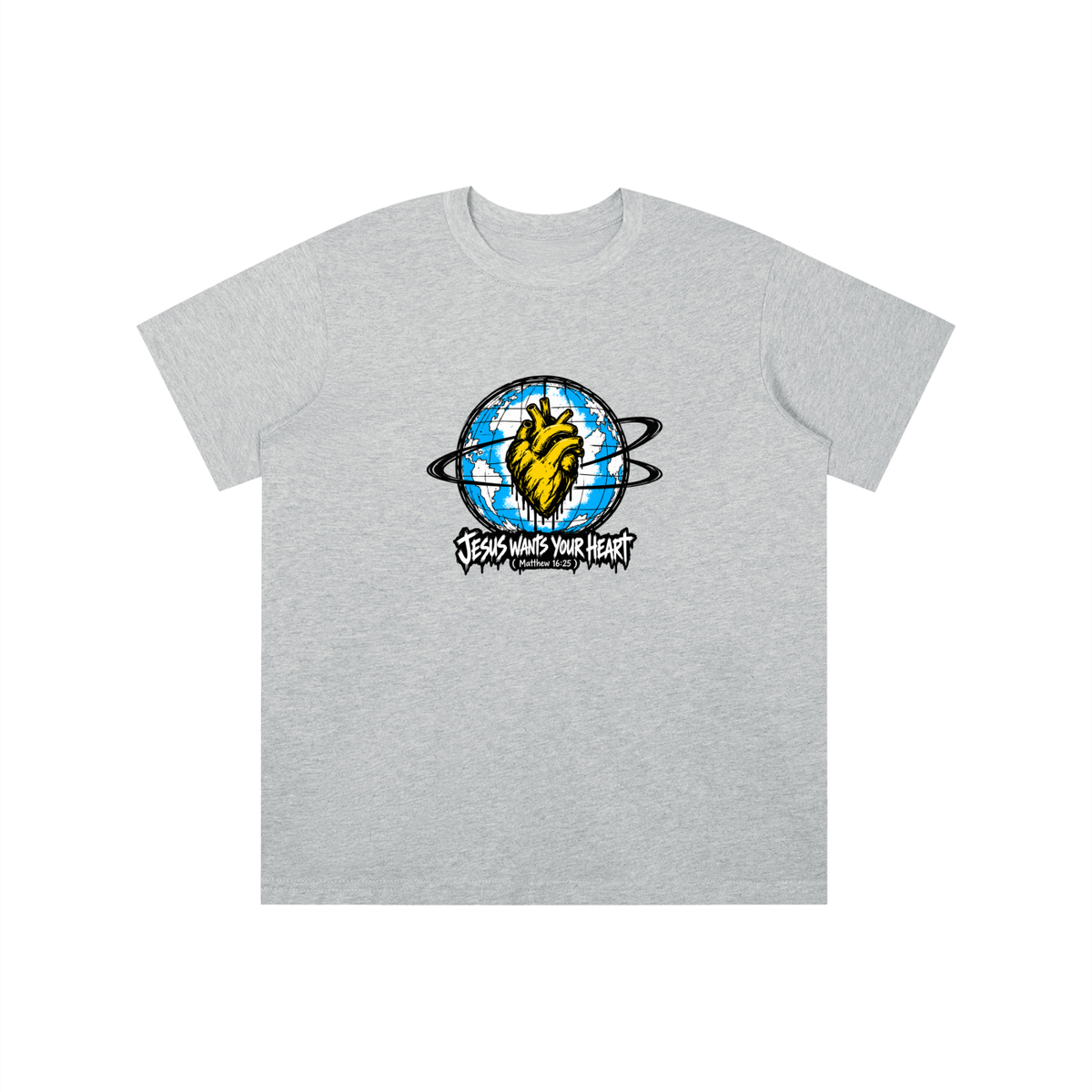 JESUS WANTS YOUR HEART ( MATTHEW 16:25 ) youth T-shirt