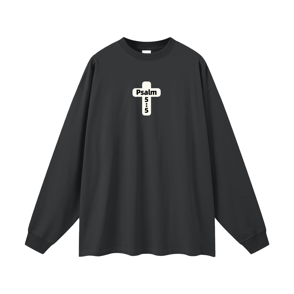 PSALM 5:5 Long Sleeve T-Shirt