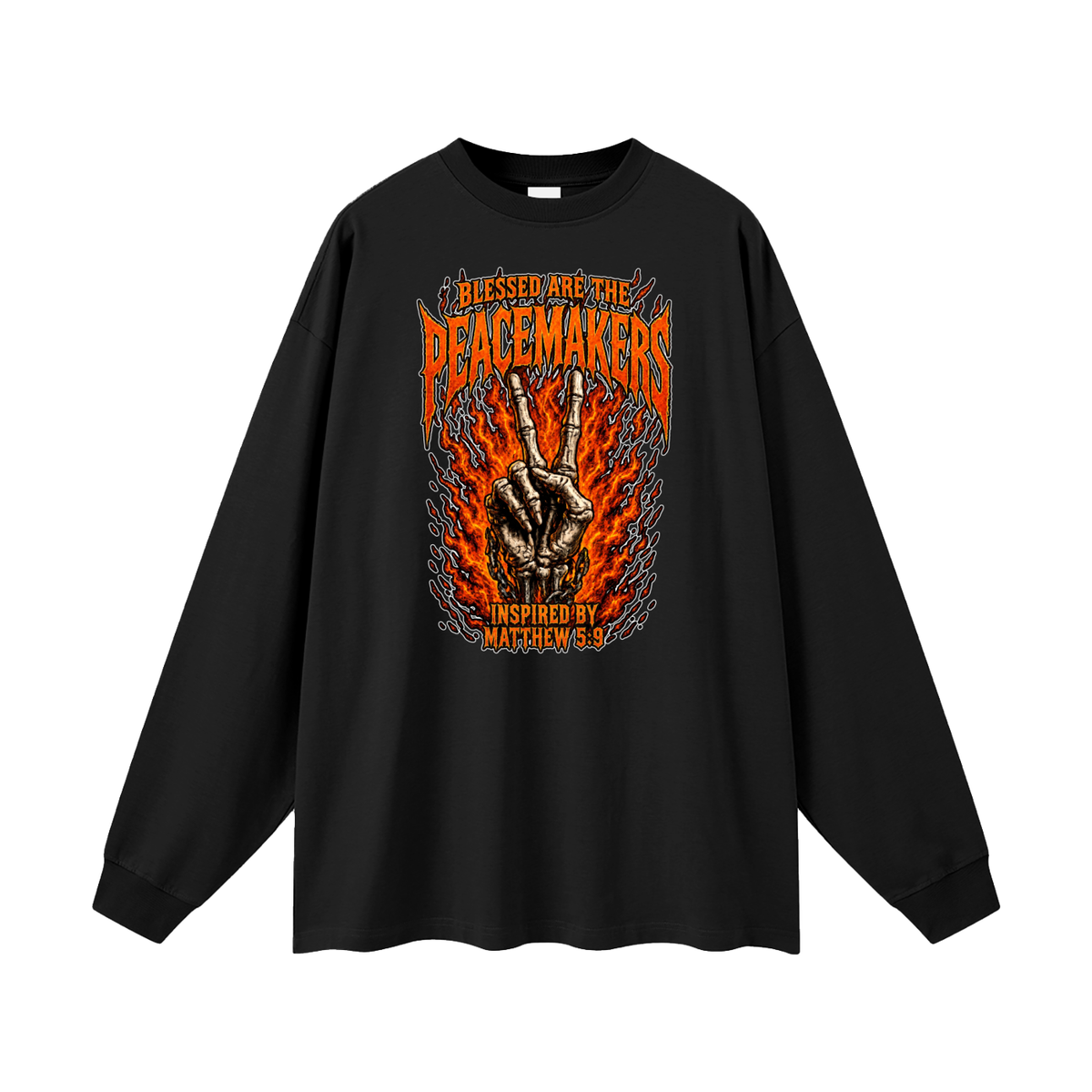 Oversized Unisex Long Sleeve T-Shirt