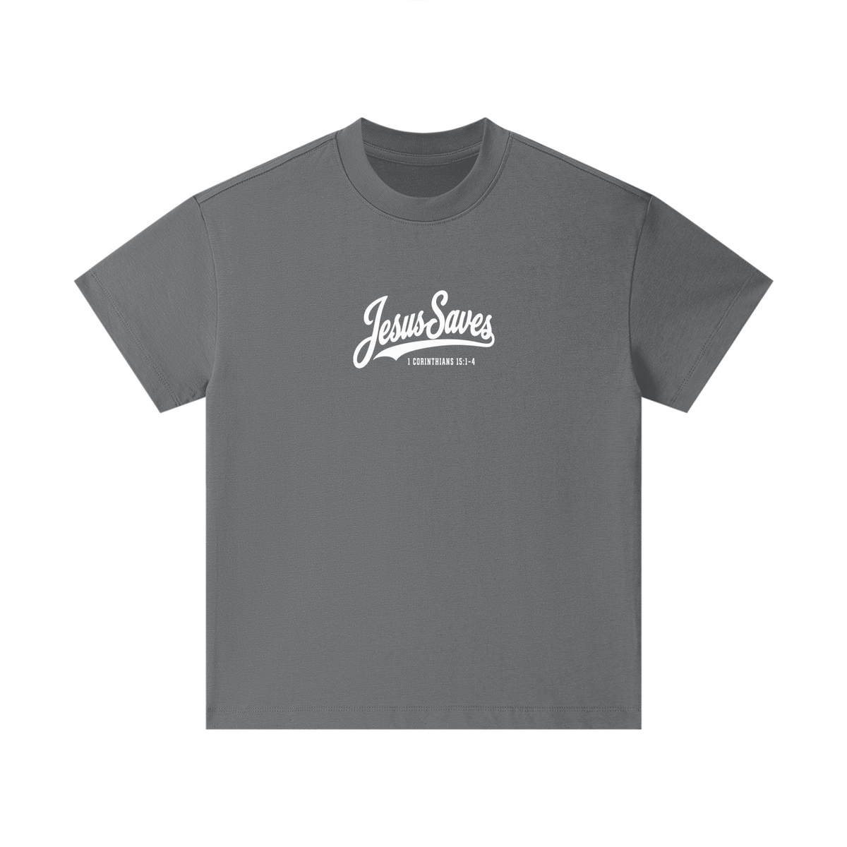 JESUS SAVES 1 Corinthians 15:1-4 Kids T-Shirt
