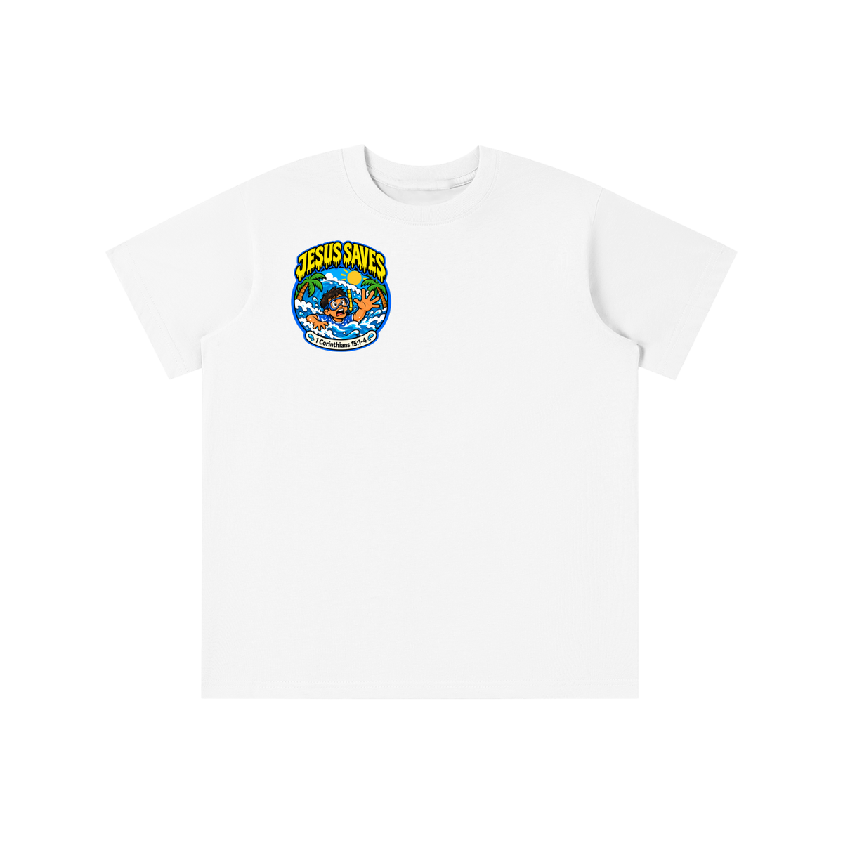 Jesus saves youth T-shirt