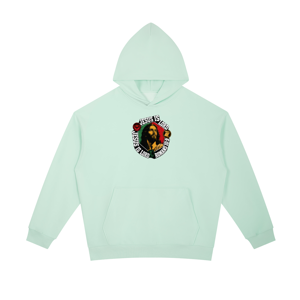 Jesus is Lord Jesus is Lord Romans 10:9 Hoodie