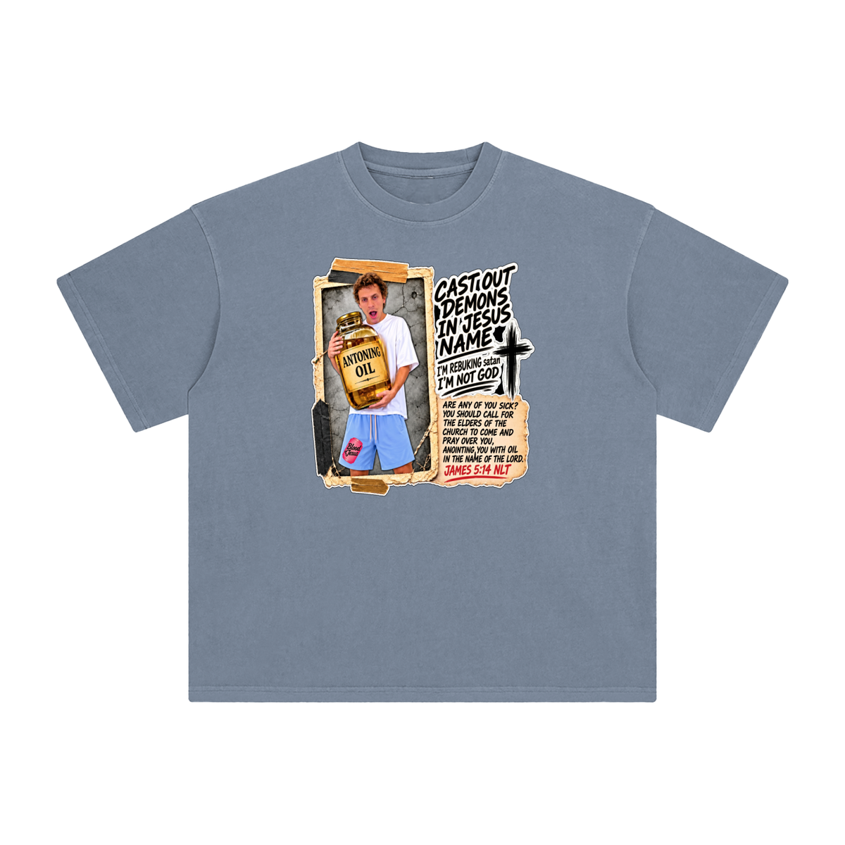 I'M REBUKING satan I'M NOT GOD T-Shirt