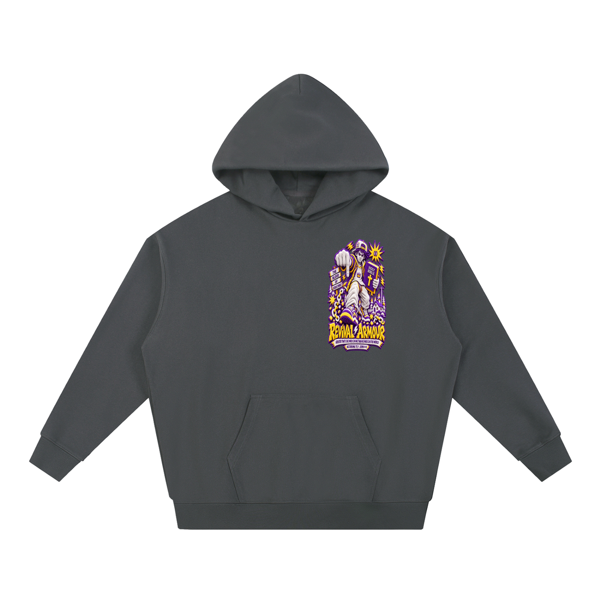 GREATER THAT IS HE WHO IS IN ME THAN WHO IS IN THE WORLD ACCORDING TO 1 JOHN 4:4 Hoodie