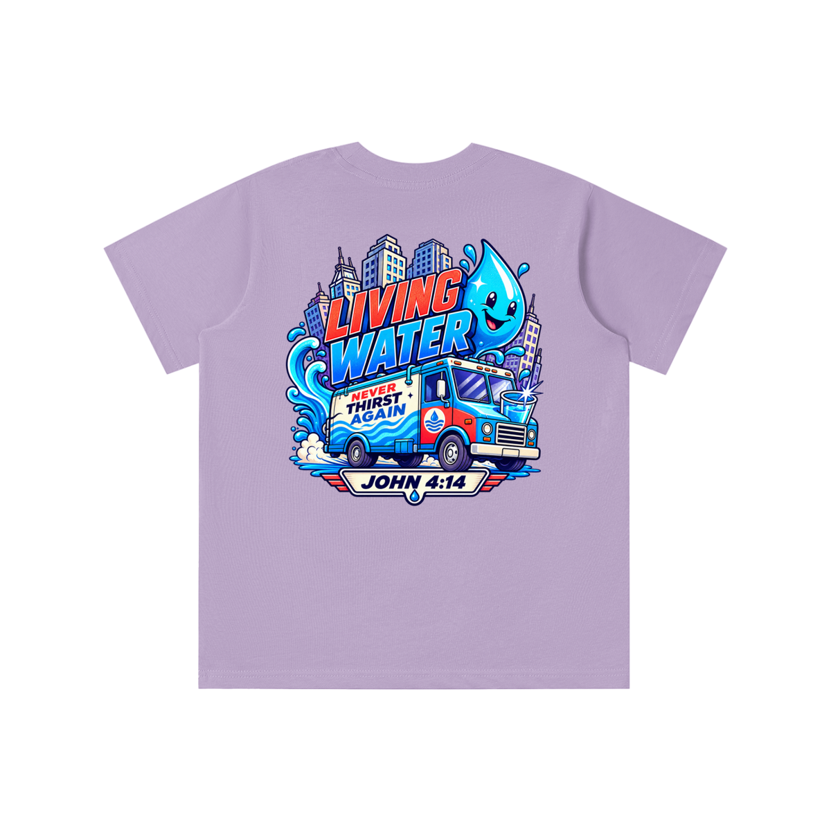 Living Water Never Thirst again youth T-shirt