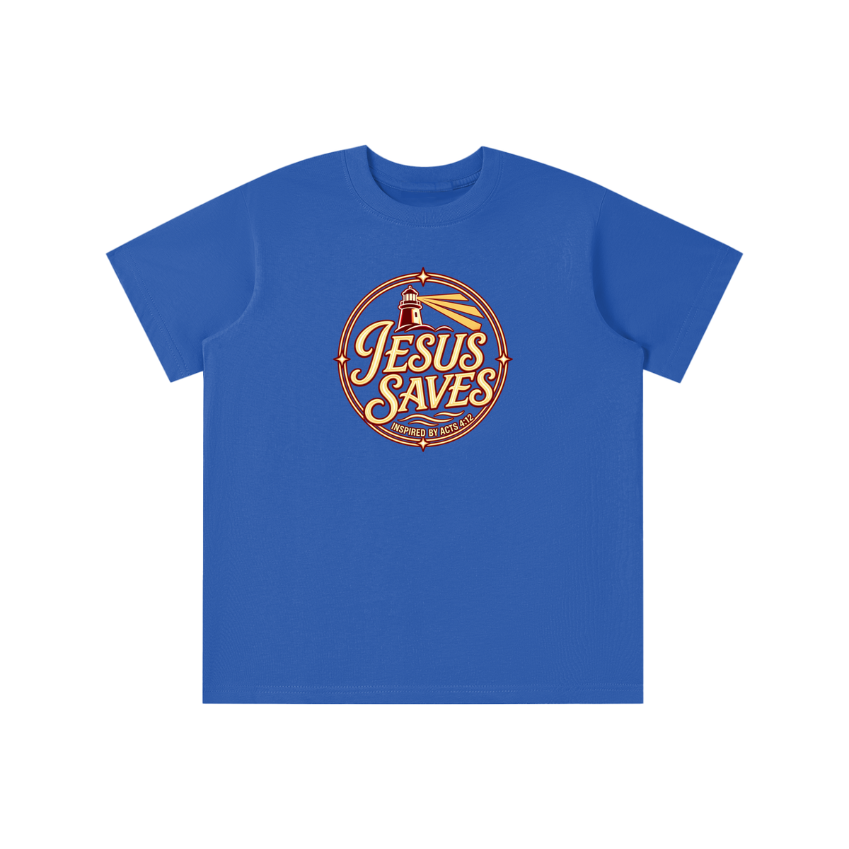 JESUS SAVES INSPIRED BY ACTS 4:12 youth T-shirt