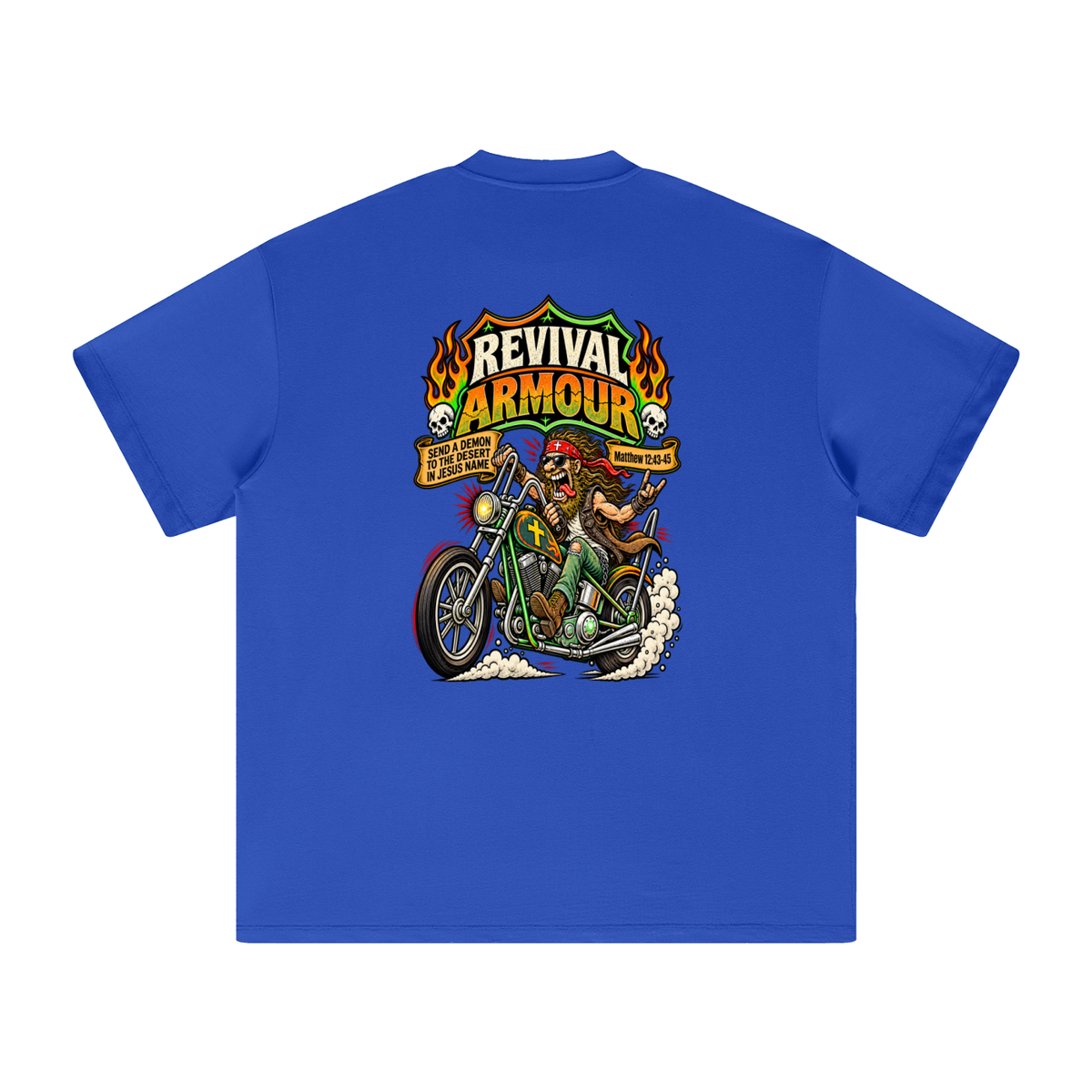 REVIVAL ARMOUR SEND A DEMON TO THE DESERT IN JESUS NAME [MATTHEW 12:43-45] T-Shirt