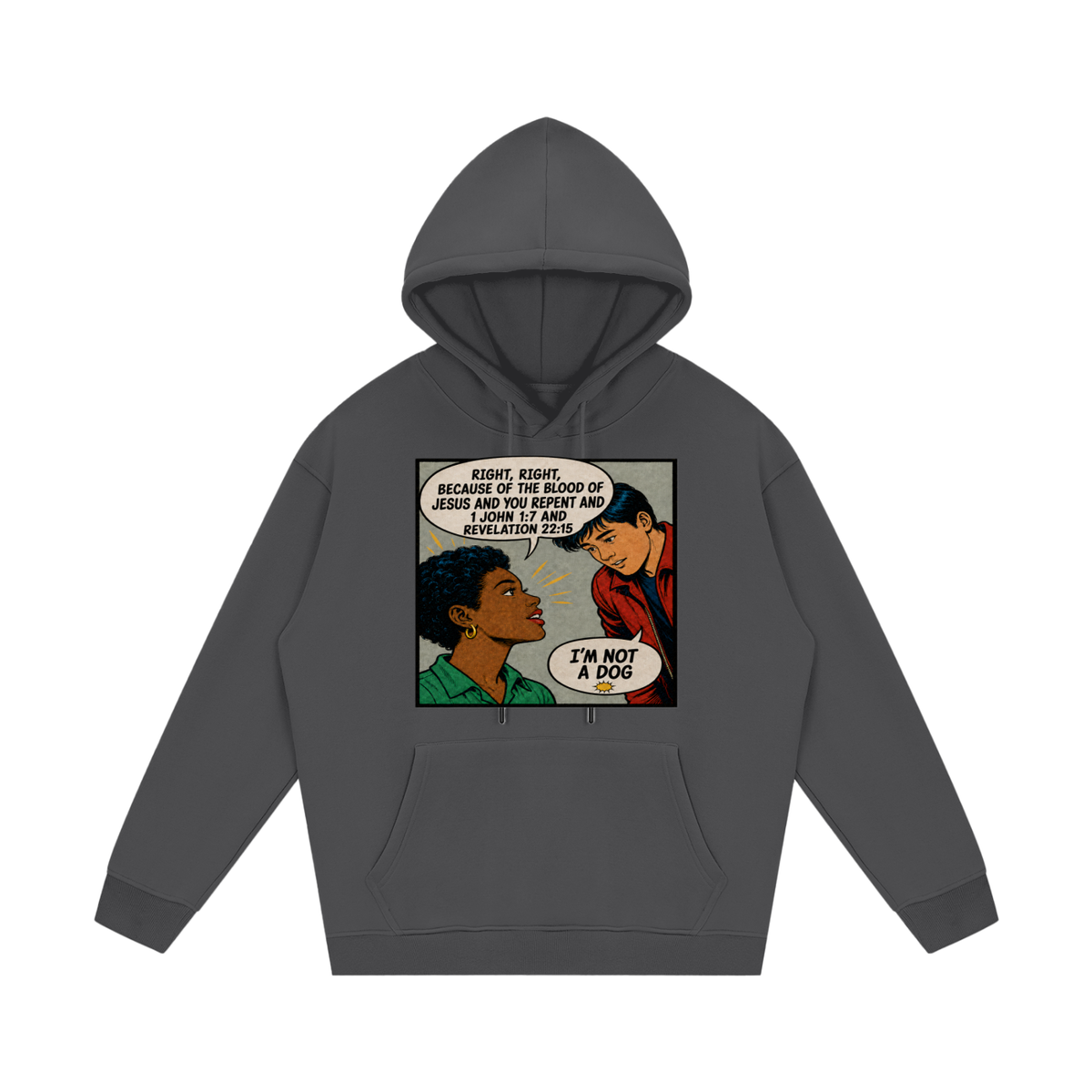 I'm not a dog Hoodie