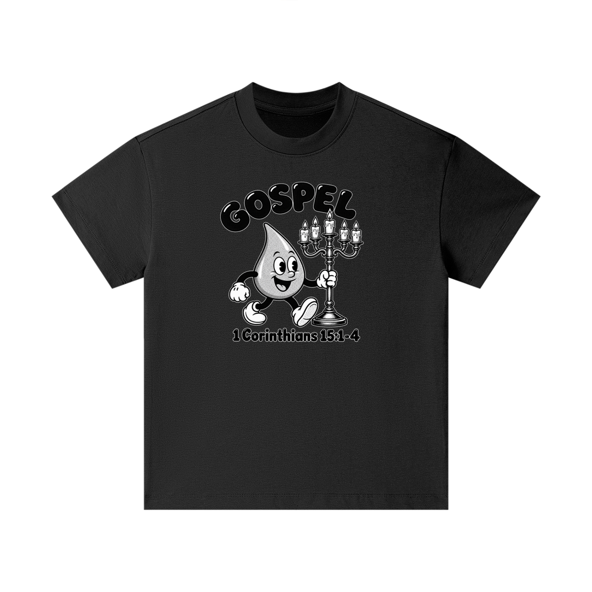 GOSPEL 1 Corinthians 15:1-4 Kids T-Shirt