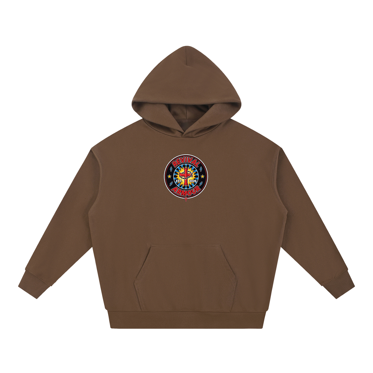 REVIVAL EST. 2026 ARMOUR JESUS DIED FOR OUR SINS Hoodie