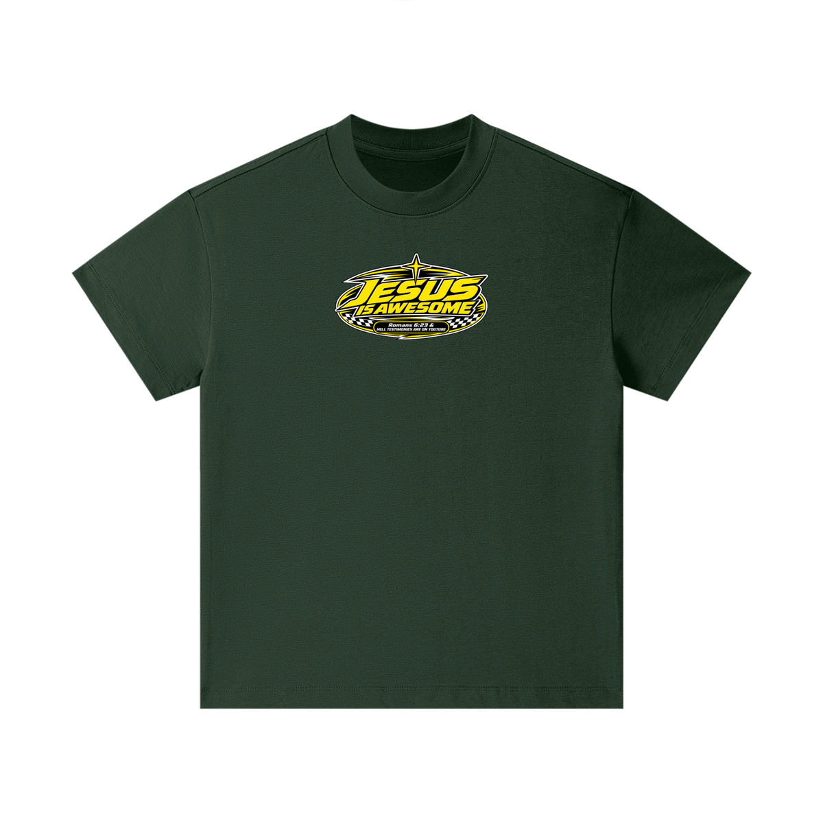 JESUS IS AWESOME ROMANS 6:23 & HELL TESTIMONIES ARE ON YOUTUBE Kids T-Shirt