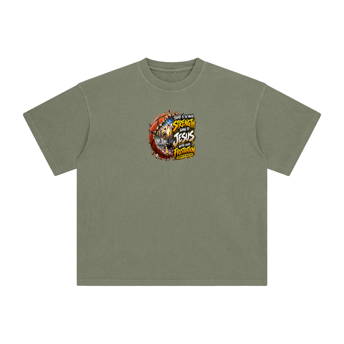 THERE IS SO MUCH STRENGTH GOING TO JESUS WITH OUR FRUSTRATION INSPIRIED BY JOHN 15:5 T-Shirt