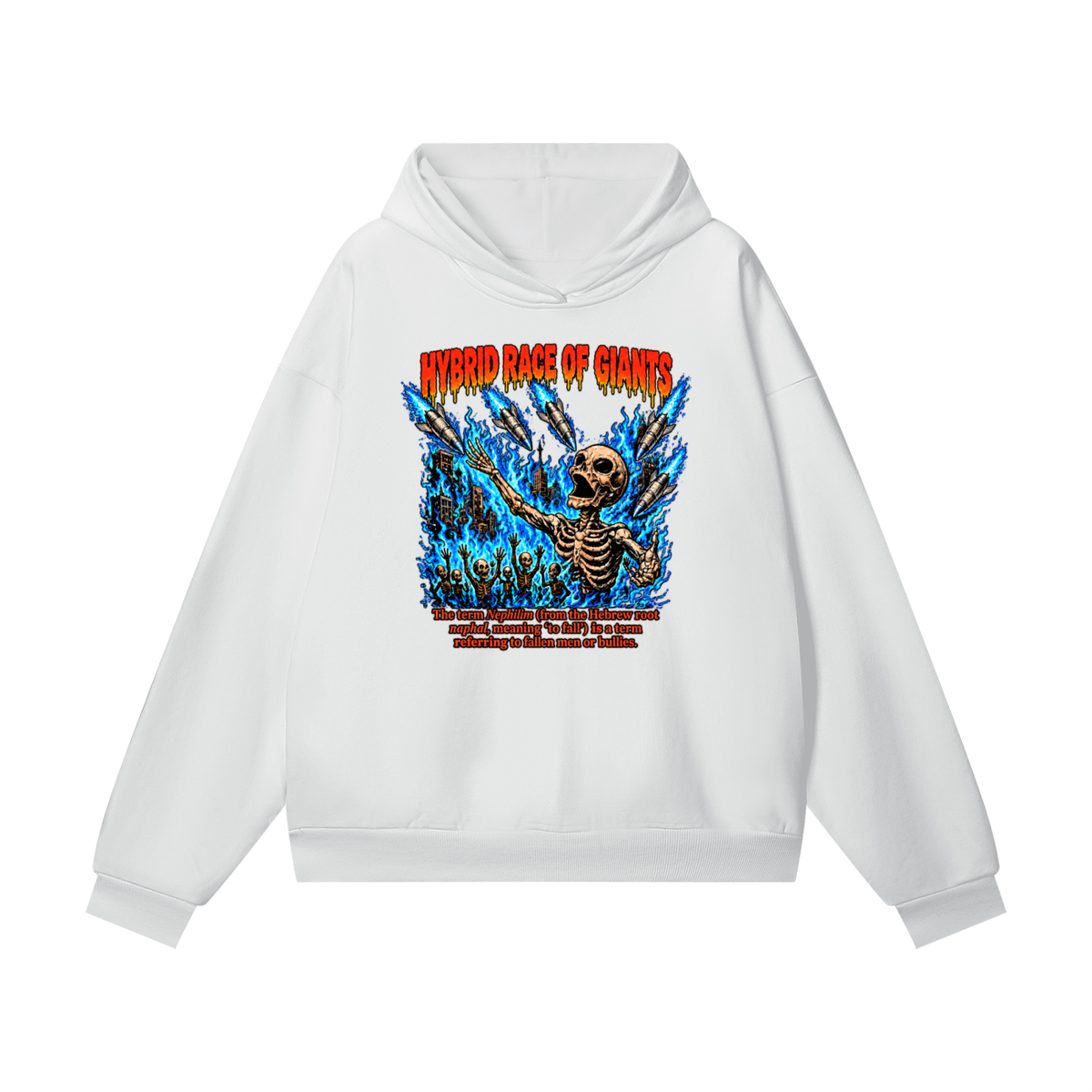HYBRID RACE OF GIANTS the term nephilim (from the hebrew root naphal, meaning 'to fall') is a term referring to fallen men or bullies. Hoodie