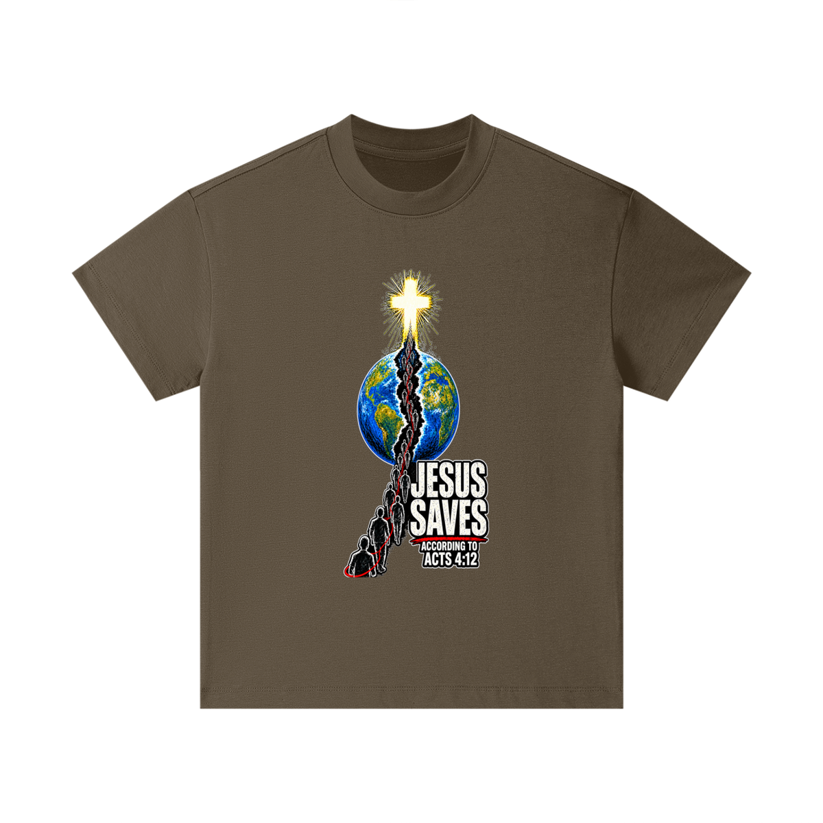 JESUS SAVES ACCORDING TO ACTS 4:12 Kids T-Shirt