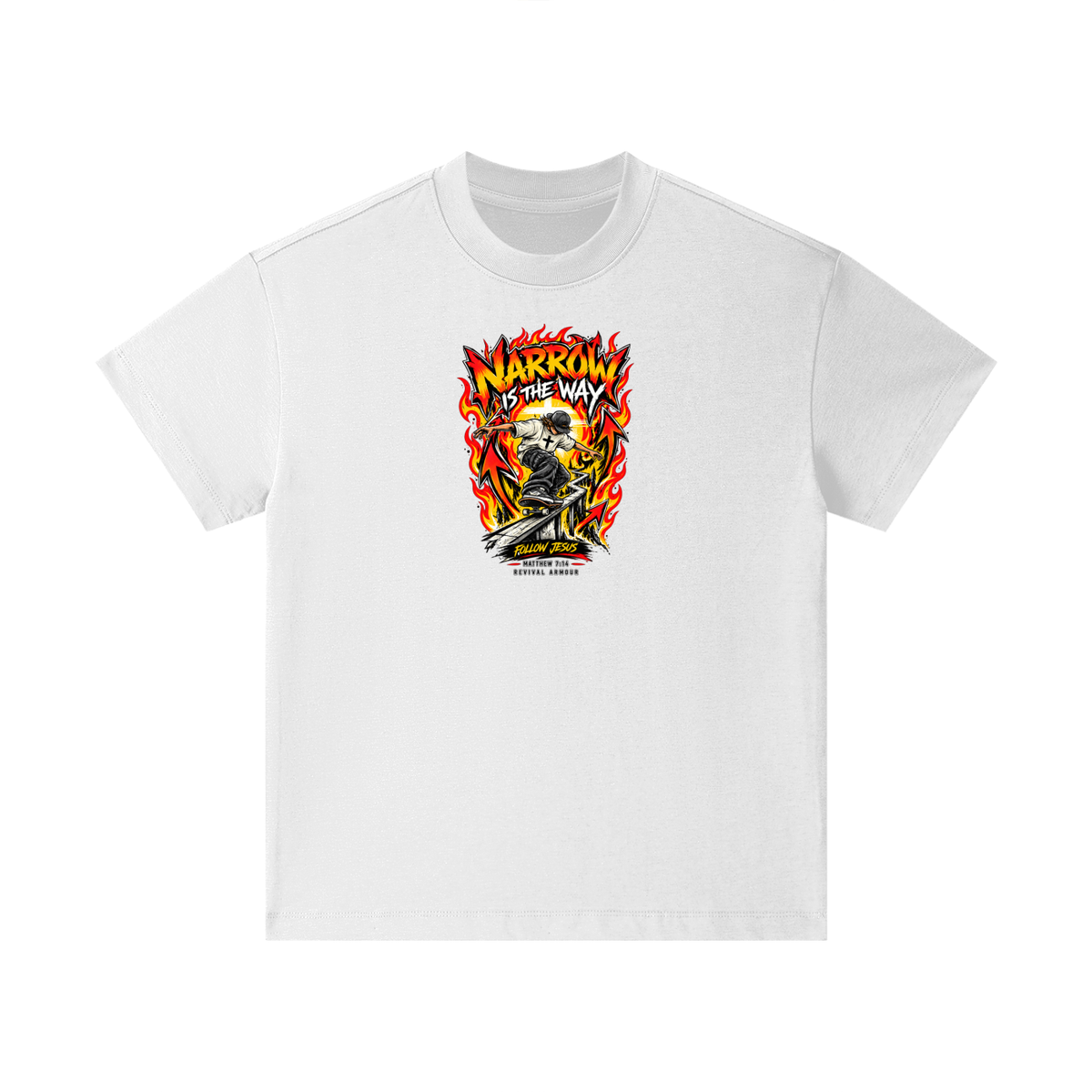 NARROW IS THE WAY Kids T-Shirt