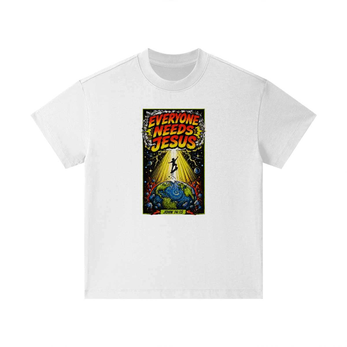 EVERYONE NEEDS JESUS [ JOHN 14:15 ] Kids T-Shirt