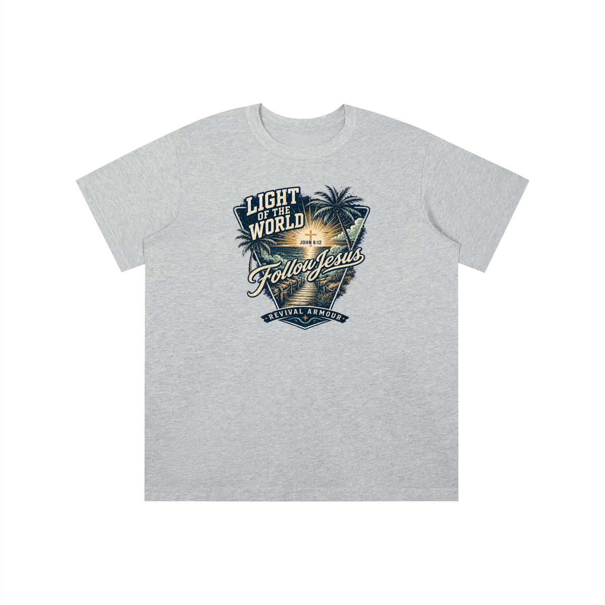LIGHT OF THE WORLD FOLLOW JESUS REVIVAL ARMOUR youth T-shirt