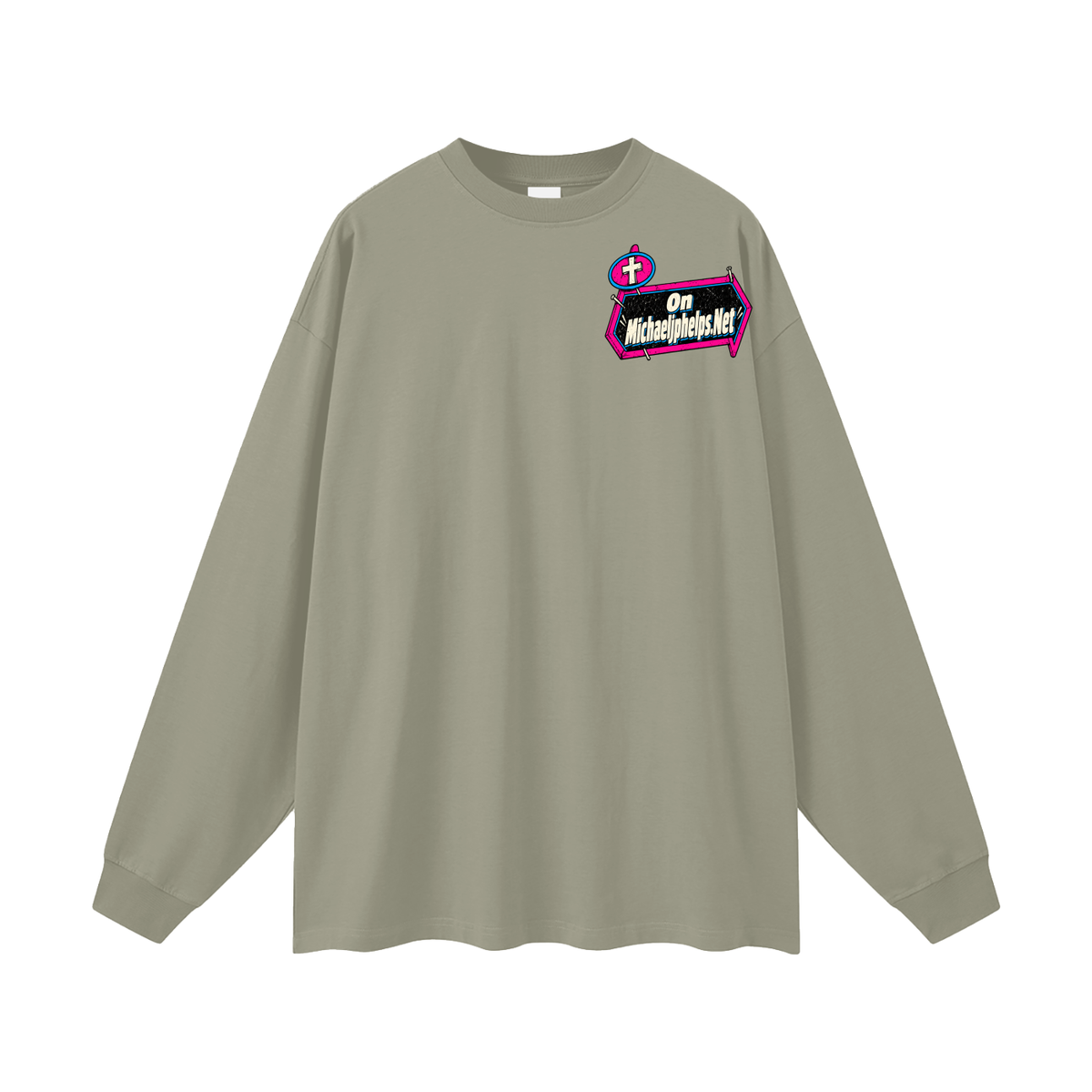 Cast out demons in the name of Jesus on Michaeljphelps.Net Long Sleeve T-Shirt