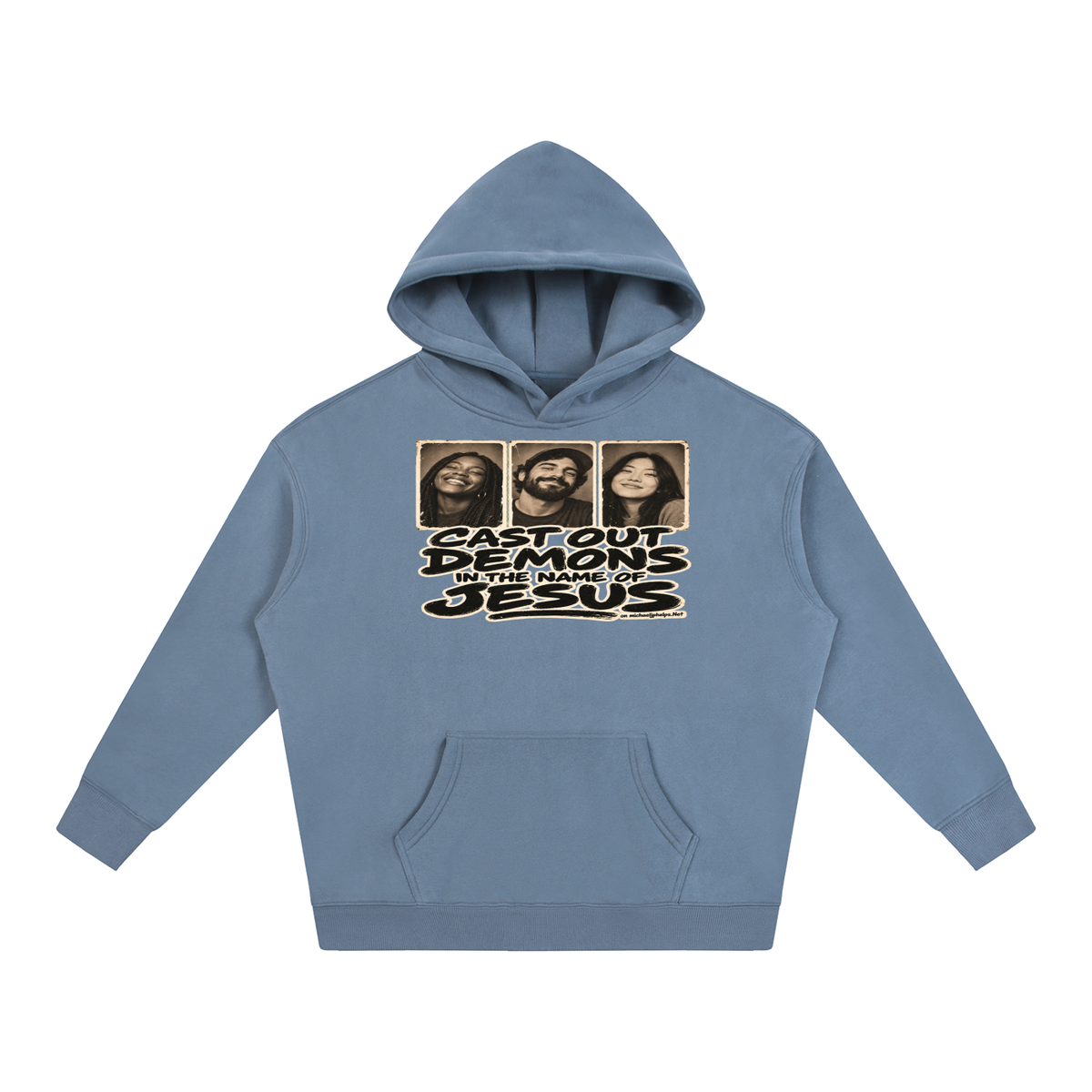 Cast out demons in the name of Jesus on Michaeljphelps.Net Hoodie